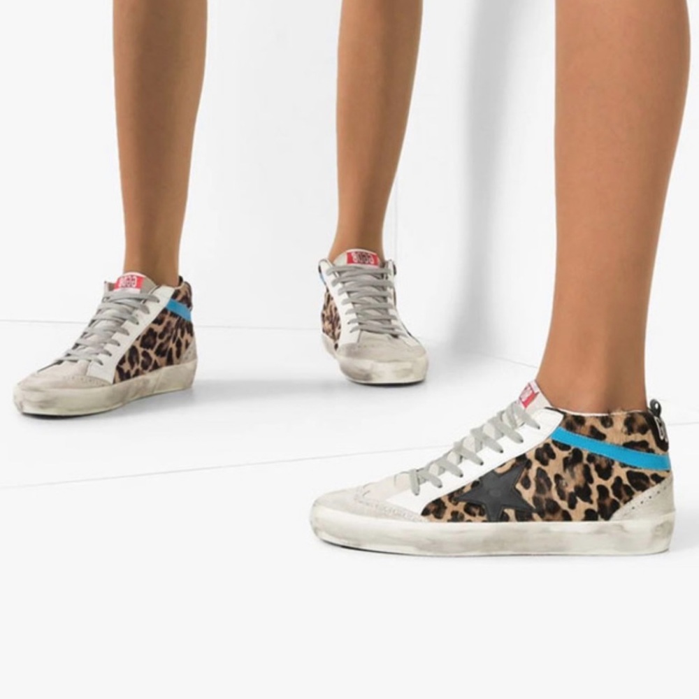 Golden Goose Cheetah Mid-Star Limited Edition